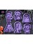 6'lı Wednesday Addams Kurabiye Kalıbı ve Şeker Hamuru Şekillendirici Set 1