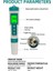 7 In1 Su Kalitesi Test Cihazı Ph/orp/ec/semp/taz/s.g/tds LCD Arka Işık Test Kalemi Çok Fonksiyonlu Analiz Enstrümanı (Yurt Dışından) 3