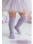 Kız Bebek Fiyonk Detaylı Diz Altı Çorap / Lila AR-0090.2 1
