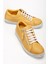 Kadın Sarı Hakiki Deri Delikli Spor Ayakkabı 1