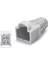 100 Adet ( Gri ) RJ45 Cat6 CAT6E Cat5 CAT5E 8P8C Utp Ethernet Ağ Kablosu Jakı Koruma Cover Kılıfı Kablo Konnektörü 1