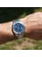 Erkek Kol Saati Köşeli Gümüş Renk, Mavi Kadran - Şık Metal Kordon, 2 Yıl Garantili 3