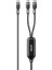 Unıtek 2in1 Type-C Hızlı Şarj Kablo C14146ABK01 1