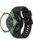 Watch 5 40MM Wall Camlı Kasa Ekran Koruyucu - Koyu Yeşil 2