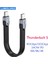 Thunderbolt 5 E-Marker Akıllı Çip 15-Cm. 240W 80Gbps 16K+8K+4K Pd 240W Görüntü Aktarım ve Type-C Hızlı Şarj ve Data Kablosu Thunderbolt 4/3 ile Uyumlu Yeni Nesil Son Teknoloji Kablo 1