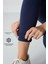 İndigo Yüksek Bel Termal Slim Fit Dar Paça Kadın Tayt - 94577 6