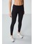 Siyah Yüksek Bel Termal Slim Fit Dar Paça Kadın Tayt - 94577 8