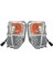 1paır Ön LED Dönüş Sinyali Işık Gündüz Lambası 81521-47060 81511-47060 Toyota Prius 12-15 Park Lambası Amber+Beyaz (Yurt Dışından) 5