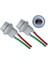 2x T10 Soket W5W Adaptörü Yumuşak Kauçuk Işık Lamba Tutucu Araç Aksesuarları Kablo ile Erkek - Kadın Tel Konektörü (Yurt Dışından) 4