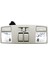 Mazda 6 Gg Mazda Için Sunroof Switch ile Okuma Işıkları Montaj Ön Iç Tavan Lambası 3 Bk Mazda 5 2 Cx-7 (Yurt Dışından) 1