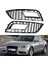 Audi A4 B8.5 Standart Baskı Için Krom Ön Tampon Sisli Found Kapak Petek Izgarası 2013-2016 (Yurt Dışından) 2