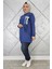 Kadın Kombin ve Bağcık Detaylı Tesettür Tunik 2