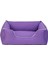 Nrtmsa Pet Comfort Alpha Köpek Yatağı Mor W Beyaz Biye M 80x65cm 5
