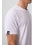 Beyaz Erkek Basic Kısa Kol Standart Kalıp O Yaka T-shirt - 87911 10