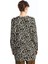 Yeni Sezon Bisiklet Yaka Leopar Desenli Kadın Tunik 4