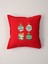 Orna Mix - Yılbaşı Serisi Kırmızı Süsler Noel Yeni Yıl Punch Kırlent Yastık Kılıfı 1