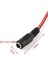 Nif Bilişim 12 Volt Dişi Power Jack Dc 12V Dişi Kablolu Besleme Jakı 12 Volt Cctv Jack Dc Dişi 5.5mm Dış Çap 2.1mm Iç Çapı 20 Adet 1