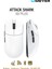 Attack Shark X8 Plus PAW3395PRO Tri-Mode Kablosuz Gaming Mouse 1