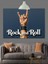 Rock And Roll El Hareketi Dekoratif Kanvas - Mdf Ahşap Tablo 3