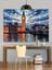 Londra Şehir Big Ben Manzarası Dekoratif Kanvas - Mdf Ahşap Tablo 5