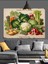 Yeşil Sebzeler Resim Dekoratif Kanvas - Mdf Ahşap Tablo 2
