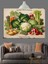 Yeşil Sebzeler Resim Dekoratif Kanvas - Mdf Ahşap Tablo 3