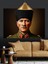 Asker Üniformalı Atatürk Dekoratif Kanvas - Mdf Ahşap Tablo 3