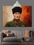 Asker Üniformalı Atatürk Dekoratif Kanvas - Mdf Ahşap Tablo 3