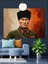 Asker Üniformalı Atatürk Dekoratif Kanvas - Mdf Ahşap Tablo 5