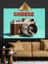 Fotoğraf Makinesi Retro Reklam Dekoratif Kanvas - Mdf Ahşap Tablo 3