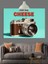 Fotoğraf Makinesi Retro Reklam Dekoratif Kanvas - Mdf Ahşap Tablo 5