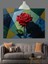 Tek Kırmızı Gül Güzelliği Dekoratif Kanvas - Mdf Ahşap Tablo 2