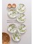 Olive 20 cm Tatlı & Pasta Tabağı 6’lı Set – Zeytin Dalı Desenli Porselen 2