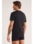 Enrico Erkek V Yaka Kısa Kollu %100 Pamuk 2'li Tshirt Set 2