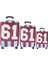 (MY#141 Trabzon ) Valizler Için Kılıf Seti (Kabin Orta ve büyük) 1