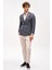 Erkek Lacivert Slim Fit / Dar Kalıp Geniş Kırlangıç Ceket 2