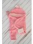 Bebek Dış Kundak Pembe Renk Yüksek Sıcak Tutma Özelliği ile Kız Çocuklar İçin 5