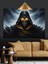 Kapüşonlu Ölüm Figürü Karanlık Dekoratif Kanvas - Mdf Ahşap Tablo 4