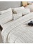 Çizgili Ultra Soft Yorgan 6 Kat Muslin Saçaksız 230X250 3