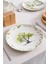 Olive 25 cm Servis Tabağı 6’lı Set – Akdeniz Zeytin Desenli Premium Porselen 2