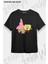Unisex Oversize Kalıp Spongebob Sünger Bob Kare Pantolon Tasarım Baskılı Tshirt 1