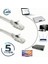 Gabble Cat6 Yüksek Hızlı Ethernet Kablosu | Gigabit Internet Ağ Kablosu | Tak Kullan | 5 Metre 1