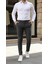 Erkek Slim Fit Likralı Gabardin Pantolon 2