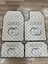 Gucci Desenli Araba Paspası – 4’lü Set 2