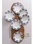 Vintage Flowers Blue 22 cm 6’lı Porselen Yemek Tabağı Seti 1