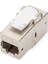 CAT.6A Adaptör (Coupler), Zırhlı/ekranlı, Panel Tipi, RJ45 Dişi <-> RJ45 Dişi Beyaz 1