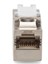 CAT.6A Adaptör (Coupler), Zırhlı/ekranlı, Panel Tipi, RJ45 Dişi <-> RJ45 Dişi Beyaz 3