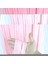 Soft Pembe Püsküllü Kapı Perdesi - Parti, Baby Shower, Cinsiyet Partisi 1x2 M 1