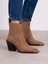 Asron Camel Süet Hakiki Deri Kadın Bot 4