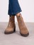 Kristina Camel Süet Hakiki Deri Kadın Bot 1
